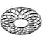 Ekena Millwork Cannes Architectural Grade PVC Pierced Ceiling Medallion, Antiqued Pewter, 38"OD x 13"ID x 1"P CMPP38CNAPW - alternate 3